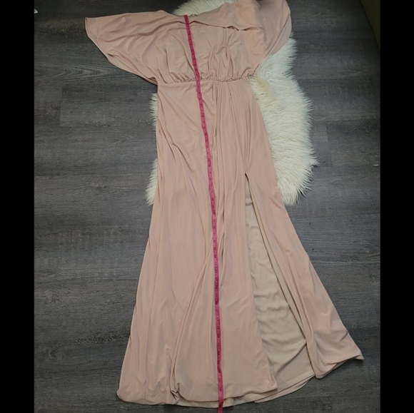 Anthropologie BHLDN Lena dress in blush size 8 - Picture 4 of 13
